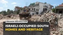 Destruction in Lebanon: Israeli military razes southern towns