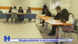 Megkezdődtek a záróvizsgák – ZTV Híradó 2026-01-15