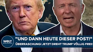 USA: "And then this post today!" Surprise! Now President Donald Trump is completely losing it!