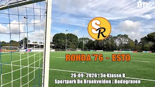 Sports Report: Rohda'76 vs. ESTO 2026