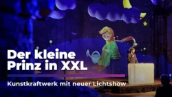 The Little Prince: New light show at the Kunstkraftwerk Leipzig | Saxony Television