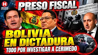 DICTADURA?: DENUNCIAN SECUESTRO DEL FISCAL GENERAL DE BOLIVIA! POLICÍA ARMADA ASALTA LA SEDE FISCAL