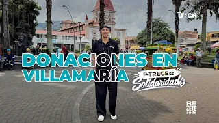 Villamaría families receive donations following the earthquake ❤️‍🩹🥰 Rezeteando