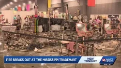 Mississippi Trade Mart cancels weekend events after booth fire Mississippi Trade Mart cancels weekend events after booth fire