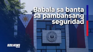 Security expert, nagbabala sa banta sa pambansang seguridad kaugnay sa pahayag ng DND
