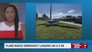 Plane makes emergency landing on Sebring highway