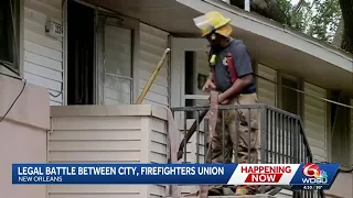 Hearing underway in legal battle between City of New Orleans and Firefighters union