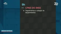 Agenda | Requerimentos na CPMI do INSS e debate sobre responsabilidade civil