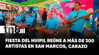 San Marcos, Carazo celebrates the Huipil Festival with Nicaraguan dance and marimba