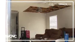 Family forced out after apartment floods in north Charlotte