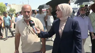 Kerkük’te atama bekleyen öğretmenler seslerini duyurmaya çalıştı