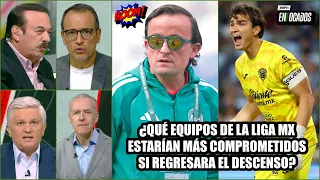 SEBASTIÁN JURADO ALZA LA VOZ contra FMF y LIGA MX por el ASCENSO y DESCENSO en MÉXICO | Enfocados