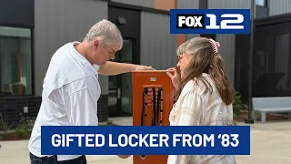 School district gifts 1980s Beaverton High sweethearts with their old locker