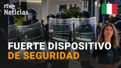 Manifestaciones en Italia contra el encarecimiento de la vida | RTVE Noticias