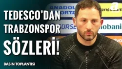 Fenerbahçe 3-1 Gençlerbirliği | Domenico Tedesco Maç Sonu Basın Toplantısı