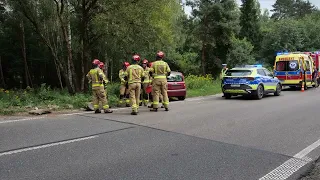 78-year-old crashes car into bus stop in Jeleń