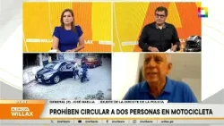 Al Día con Willax - ENE 15 - POLÉMICA POR PROHIBICIÓN DE DOS PERSONAS EN UNA MOTO | Willax