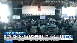 Governor debate, Senate candidate forum on tap for second day of Farmfest