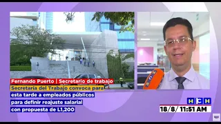 ¡Para esta tarde! Gobierno convoca a empleados públicos a definir reajuste salarial