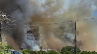 Waco firefighters join statewide wildfire response as blazes burn across Texas
