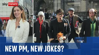 How Britain's new prime minister is influencing comedians' material