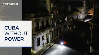 Cuba plunged into darkness after power grid collapses again