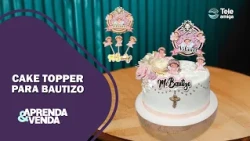 CAKE TOPPER FOR BAPTISM | Learn and Sell