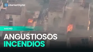 INCENDIO MADRID | El avance de las llamas obliga a desalojar municipios