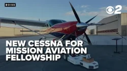 Mission Aviation Fellowship dedicates new airplane bound for Congo