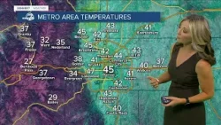 Weak cold front rolling through Colorado Tuesday