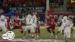 Riley runs through 'Dogs defense, Fresno State falls in Milk Can Rivalry