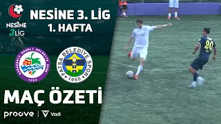 KDZ. Ereğli Belediyespor - Fatsa Belediyespor | Nesine 3rd League Group 1 Week 1 Match Highlights