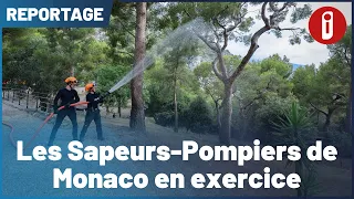 Monaco Firefighters in Training