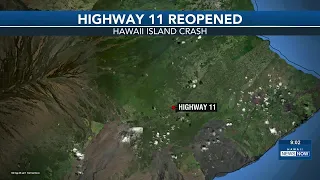 Deadly crash reported on Highway 11 in Volcano