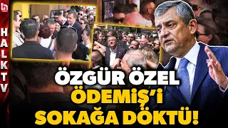 A huge crowd gathered in Ödemiş for Özgür Özel! Citizens didn't leave his side for a single minut...