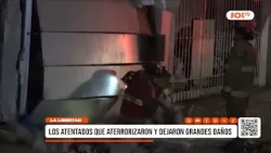 La Libertad: atentados con explosivos que generaron temor