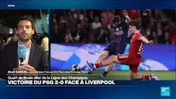 Ligue des champions : Le PSG, tout en maîtrise, bat Liverpool • FRANCE 24 Ligue des champions : Le PSG, tout en maîtrise, bat Liverpool • FRANCE 24