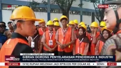 Wapres Gibran Tinjau Pabrik Sidoarjo Minta SMK Lakukan Match | Berita Merah Putih
