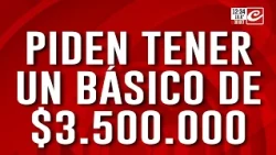Colectiveros en pie de guerra: pode un sueldo básico de $3.500.000