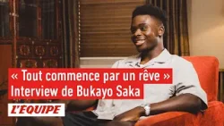 Notre interview du joueur anglais d'Arsenal Bukayo Saka