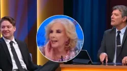 Emanero sorprendió a Mario Pergolini con un inesperado parentesco con Mirtha Legrand