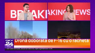 Sandu Valentin Mateiu explains the technical details that allowed for the drone to be shot down