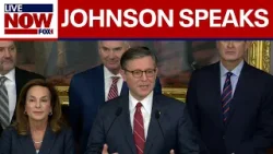 Johnson & GOP leaders speak ahead of Trump's State of the Union