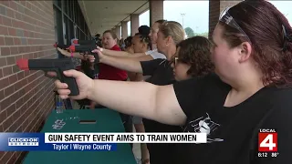 Hundreds of women learn gun safety at free Taylor firearms event