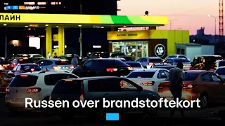 Russen op paarden maken rijen bij de tank belachelijk, brandstofcrisis neemt verder toe | RTL Nieuws