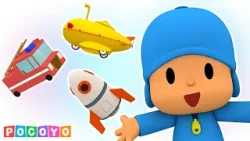 O JOGO DE VEÍCULOS do Pocoyo! Consegue adivinhar qual é o veículo certo? | Pocoyo ?? Português