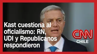 Kast cuestiona al oficialismo por proyectos que desordenan la agenda del gobierno