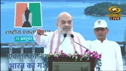 Union Home Minister Amit Shah Addresses ‘Run for Unity’ on National Unity Day in New Delhi