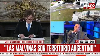 Milei y Malvinas en el centro del debate