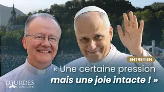 Preparations for the Visit of Pope Leo XIV to Lourdes - Father Daubanes, Rector of the Sanctuary ...